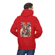 Custom Hoodie - Epic Warrior - Themed Unisex Fleece Hoodie - Perfect for Casual Wear, Gift for Men and Women, Fantasy Fans, Cozy Wear, Unique Apparel by Mynameispod
