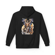 Custom Hoodie - Epic Warrior - Themed Unisex Fleece Hoodie - Perfect for Casual Wear, Gift for Men and Women, Fantasy Fans, Cozy Wear, Unique Apparel by Mynameispod