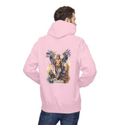 Custom Hoodie - Epic Warrior - Themed Unisex Fleece Hoodie - Perfect for Casual Wear, Gift for Men and Women, Fantasy Fans, Cozy Wear, Unique Apparel by Mynameispod