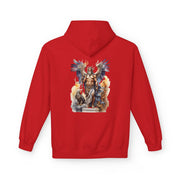 Custom Hoodie - Epic Warrior - Themed Unisex Fleece Hoodie - Perfect for Casual Wear, Gift for Men and Women, Fantasy Fans, Cozy Wear, Unique Apparel by Mynameispod