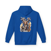 Custom Hoodie - Epic Warrior - Themed Unisex Fleece Hoodie - Perfect for Casual Wear, Gift for Men and Women, Fantasy Fans, Cozy Wear, Unique Apparel by Mynameispod