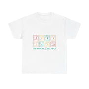 Custom T-Shirt - Essential Element Unisex Cotton Tee, Perfect for Science Lovers, Casual Wear, Gifts for Dad, Environmental Enthusiasts, Father's Day by Mynameispod