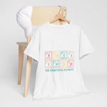 Custom T-Shirt - Essential Element Unisex Cotton Tee, Perfect for Science Lovers, Casual Wear, Gifts for Dad, Environmental Enthusiasts, Father's Day by Mynameispod