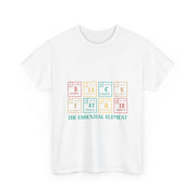 Custom T-Shirt - Essential Element Unisex Cotton Tee, Perfect for Science Lovers, Casual Wear, Gifts for Dad, Environmental Enthusiasts, Father's Day by Mynameispod