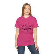 Custom T-Shirt - Faithful Threads Unisex Ultra Cotton Tee by Mynameispod