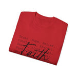 Custom T-Shirt - Faithful Threads Unisex Ultra Cotton Tee by Mynameispod
