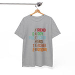 Custom T-Shirt - Father Role Model Tee, Gift for Dad, Unisex Cotton Shirt, Father's Day Present, Family Reunion Apparel, Everyday Wear by Mynameispod