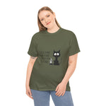 Custom T-Shirt - Feline Fine Tee: Humor for Cat Lovers! by Mynameispod