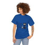 Custom T-Shirt - Feline Fine Tee: Humor for Cat Lovers! by Mynameispod