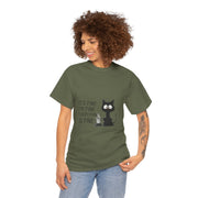 Custom T-Shirt - Feline Fine Tee: Humor for Cat Lovers! by Mynameispod