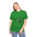Custom T-Shirt - Feline Fine Tee: Humor for Cat Lovers! by Mynameispod