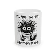 Custom Mug - Funny Fine Mug by Mynameispod