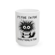 Custom Mug - Funny Fine Mug by Mynameispod