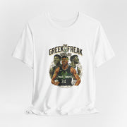 Custom T-Shirt - Greek Freak Fan Tee by Mynameispod