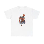Custom T-Shirt - Hoops & Dreams Unisex Heavy Cotton Tee by Mynameispod