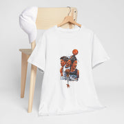 Custom T-Shirt - Hoops & Dreams Unisex Heavy Cotton Tee by Mynameispod