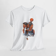 Custom T-Shirt - Hoops & Dreams Unisex Heavy Cotton Tee by Mynameispod