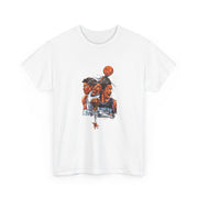 Custom T-Shirt - Hoops & Dreams Unisex Heavy Cotton Tee by Mynameispod