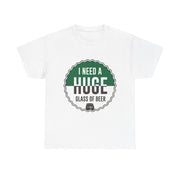 Custom T-Shirt - HUGE Beer Lover Tee by Mynameispod