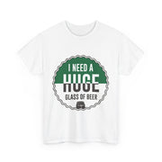 Custom T-Shirt - HUGE Beer Lover Tee by Mynameispod