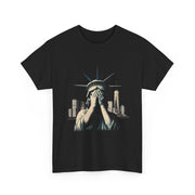 Custom T-Shirt - Liberty Skyline Tee by Mynameispod
