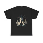 Custom T-Shirt - Liberty Skyline Tee by Mynameispod