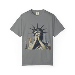 Custom T-Shirt - Liberty Vintage Tee: NYC Eco - Chic Casual Wear by Mynameispod