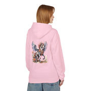 Custom Hoodie - Magical Winged Horse Fleece Hoodie, Unisex Hoodie, Cozy Sweatshirt, Fantasy Apparel, Gift for Animal Lovers, Unique Design by Mynameispod