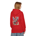Custom Hoodie - Magical Winged Horse Fleece Hoodie, Unisex Hoodie, Cozy Sweatshirt, Fantasy Apparel, Gift for Animal Lovers, Unique Design by Mynameispod