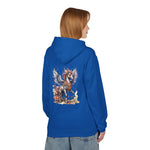 Custom Hoodie - Magical Winged Horse Fleece Hoodie, Unisex Hoodie, Cozy Sweatshirt, Fantasy Apparel, Gift for Animal Lovers, Unique Design by Mynameispod