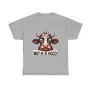 Custom T-Shirt - Moodless Cow Tee by Mynameispod