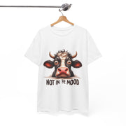 Custom T-Shirt - Moodless Cow Tee by Mynameispod