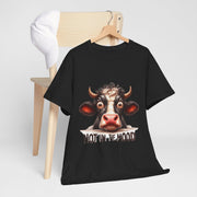 Custom T-Shirt - Moodless Cow Tee by Mynameispod