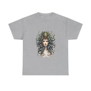Custom T-Shirt - Mystical Medusa Tee - Unisex Heavy Cotton Shirt, Edgy Fashion, Casual Outfit, Unique Gift, Statement Piece by Mynameispod