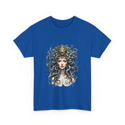 Custom T-Shirt - Mystical Medusa Tee - Unisex Heavy Cotton Shirt, Edgy Fashion, Casual Outfit, Unique Gift, Statement Piece by Mynameispod