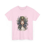Custom T-Shirt - Mystical Medusa Tee - Unisex Heavy Cotton Shirt, Edgy Fashion, Casual Outfit, Unique Gift, Statement Piece by Mynameispod