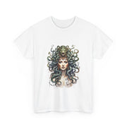 Custom T-Shirt - Mystical Medusa Tee - Unisex Heavy Cotton Shirt, Edgy Fashion, Casual Outfit, Unique Gift, Statement Piece by Mynameispod