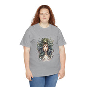 Custom T-Shirt - Mystical Medusa Tee - Unisex Heavy Cotton Shirt, Edgy Fashion, Casual Outfit, Unique Gift, Statement Piece by Mynameispod