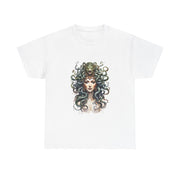 Custom T-Shirt - Mystical Medusa Tee - Unisex Heavy Cotton Shirt, Edgy Fashion, Casual Outfit, Unique Gift, Statement Piece by Mynameispod