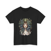 Custom T-Shirt - Mystical Medusa Tee - Unisex Heavy Cotton Shirt, Edgy Fashion, Casual Outfit, Unique Gift, Statement Piece by Mynameispod