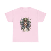 Custom T-Shirt - Mystical Medusa Tee - Unisex Heavy Cotton Shirt, Edgy Fashion, Casual Outfit, Unique Gift, Statement Piece by Mynameispod