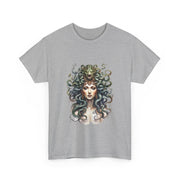 Custom T-Shirt - Mystical Medusa Tee - Unisex Heavy Cotton Shirt, Edgy Fashion, Casual Outfit, Unique Gift, Statement Piece by Mynameispod