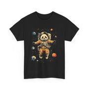 Custom T-Shirt - Panda Astronaut Adventure Tee - Cosmic Fun Style by Mynameispod