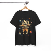 Custom T-Shirt - Panda Astronaut Adventure Tee - Cosmic Fun Style by Mynameispod