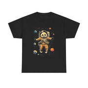 Custom T-Shirt - Panda Astronaut Adventure Tee - Cosmic Fun Style by Mynameispod