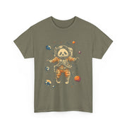 Custom T-Shirt - Panda Astronaut Adventure Tee - Cosmic Fun Style by Mynameispod