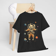 Custom T-Shirt - Panda Astronaut Adventure Tee - Cosmic Fun Style by Mynameispod