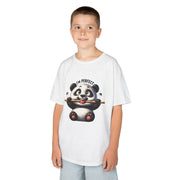 Custom Kids clothes - Panda Perfection Kids Tee by Mynameispod
