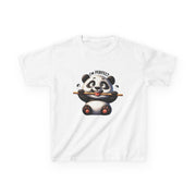 Custom Kids clothes - Panda Perfection Kids Tee by Mynameispod