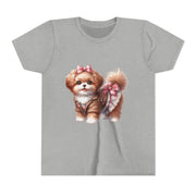 Custom Kids clothes - Pawfect Pup Youth Tee by Mynameispod